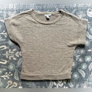 WD.NY Beige Knit Top
